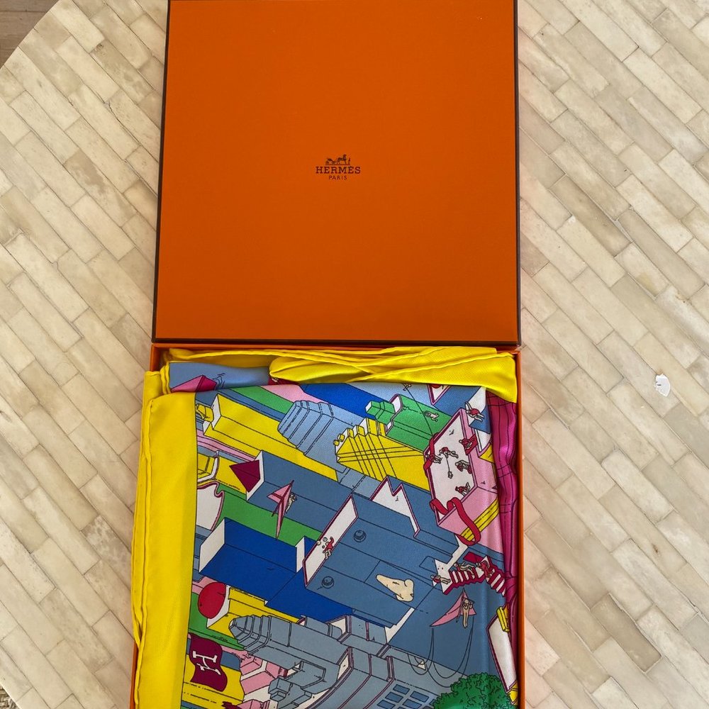 Hermes - The Battery New-York scarf
